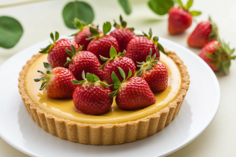 Strawberry Custard Tart: The Dessert That’ll Make You Forget Your Problems