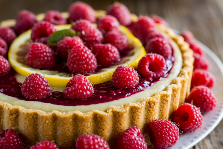 Easy Lemon and Raspberry Pie: The No-Fuss Dessert That Steals the Show