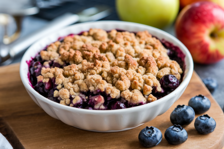 Apple & Blueberry Crumble: The Dessert That’ll Make You Forget Your Problems