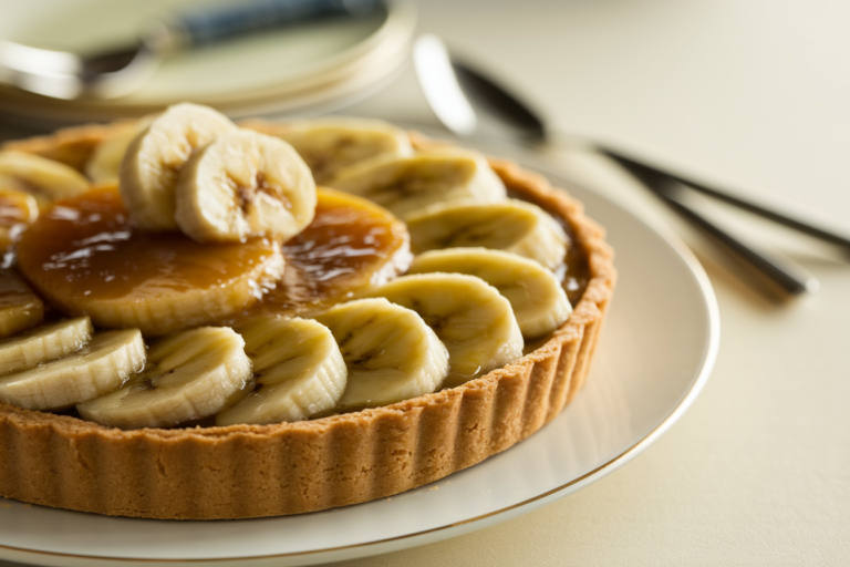 Caramelized Banana Tart: The Dessert You Didn’t Know You Needed
