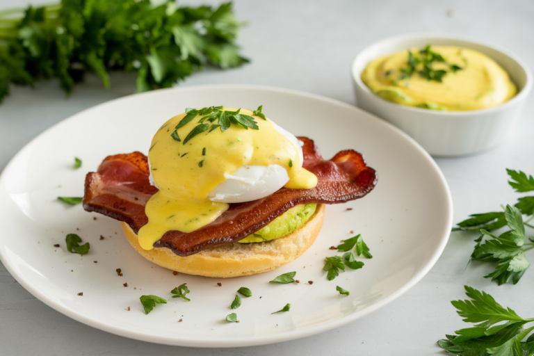 Eggs Benedict with Avocado Hollandaise: The Brunch Power Move You’ll Crave Every Weekend