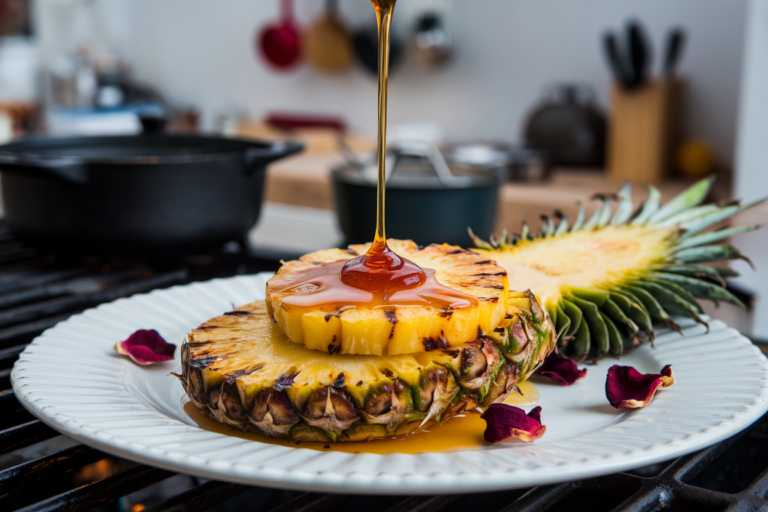 Grilled Pineapple with Cinnamon Honey Glaze: The Dessert You Didn’t Know You Needed