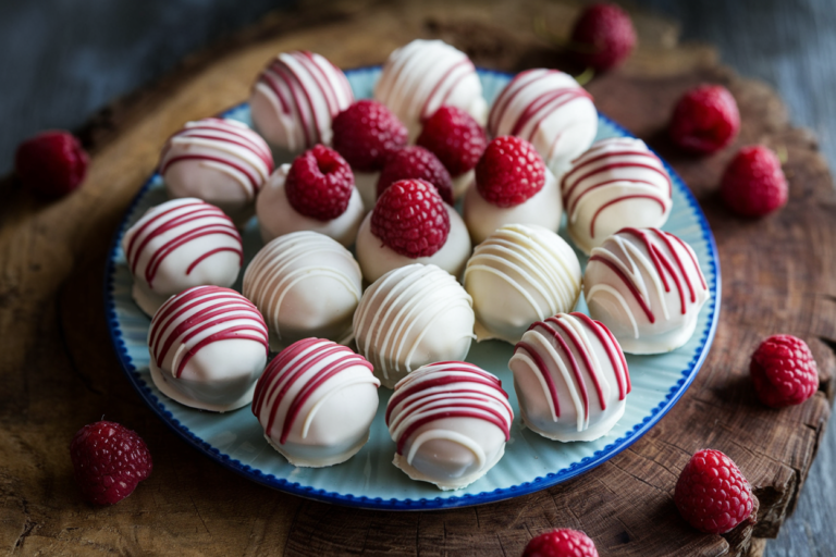 White Chocolate Raspberry Truffles That Taste Like a Fancy Dessert Shop (But Take Less Time Than Your Coffee Run)