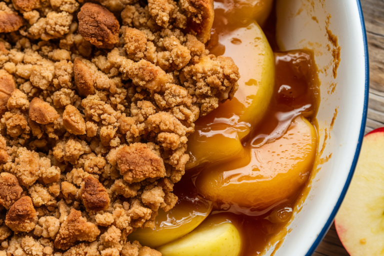 Caramel Apple Crisp That Breaks the Internet: Gooey, Golden, and Zero Leftovers
