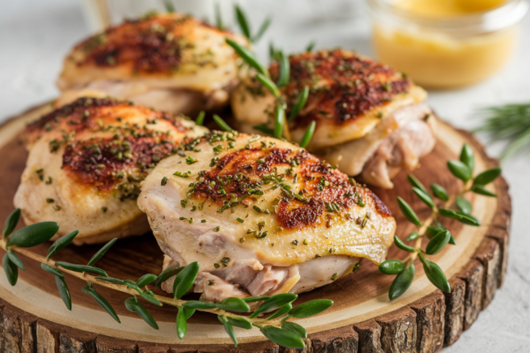 Garlic Butter Chicken Thighs That Practically Cook Themselves (and Make You Look Like a Pro)