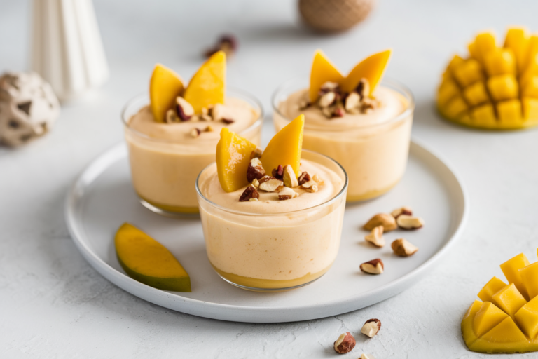 Silky Mango Yogurt Mousse Cups: The 10-Min Dessert That Looks Like a Michelin Flex