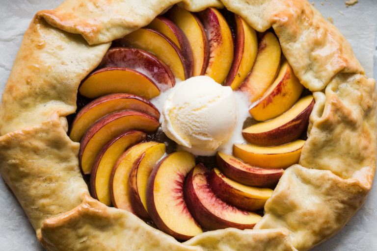This Peach Galette (Rustic Tart) Is the Lazy Pie That Stuns Like a Showstopper