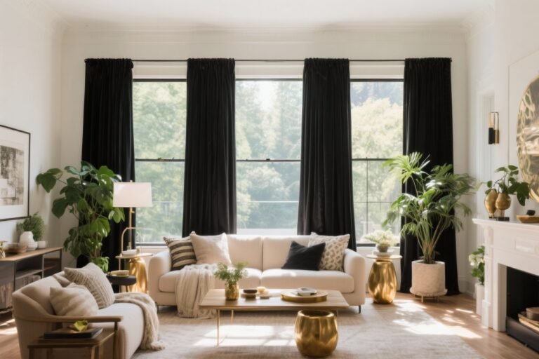 7 Black Curtains That Instantly Upgrade Your Space