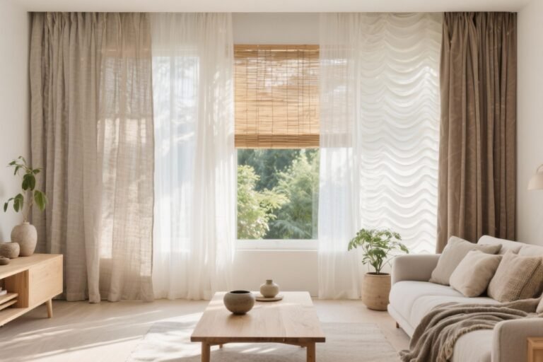 7 Japandi Curtains That Will Calm Your Space Instantly