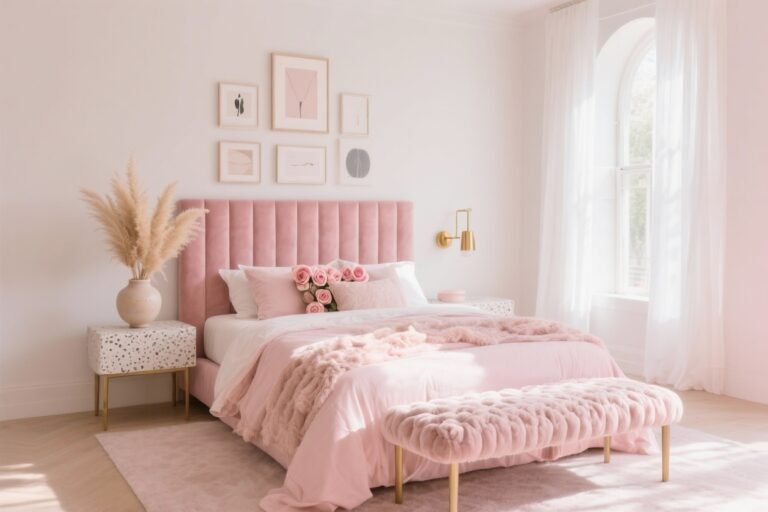 8 Pink Bedroom Ideas That Feel Grown-up, Cozy, and Seriously Chic
