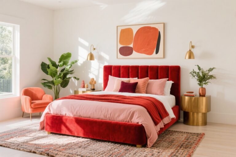 8 Red Bedroom Ideas so Chic You’ll Plan a Staycation