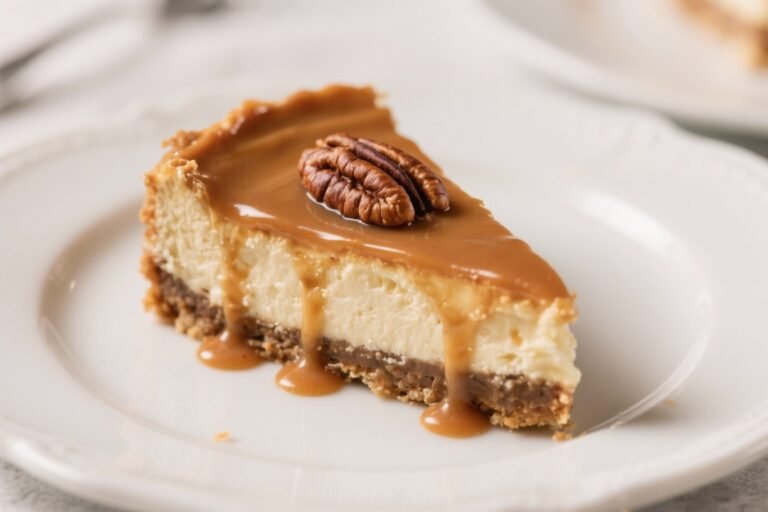 Caramel Pecan Turtle Cheesecake – Rich, Creamy, and Crowd-Pleasing