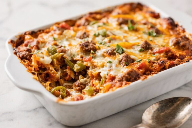 Million Dollar Tex-Mex Casserole – Comforting, Cheesy, Crowd-Pleasing