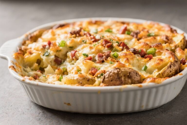 Loaded Baked Potato Casserole – Cozy, Crowd-Pleasing Comfort Food