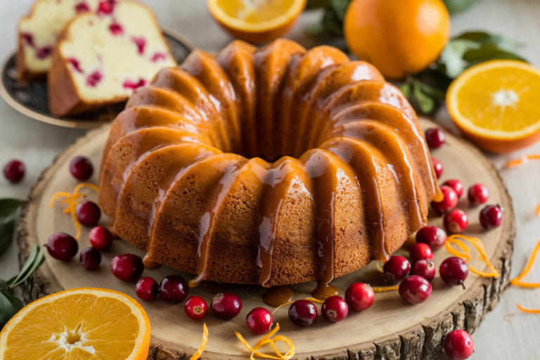 This Cranberry Orange Bundt Cake Is the Holiday Mic Drop You Didn’t Know You Needed