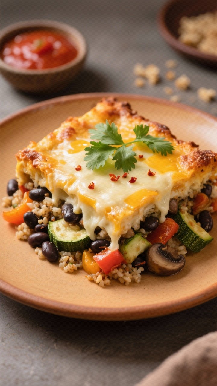 Final plated dish — cozy serving: Restaurant-quality presentation of a generous square of the cass