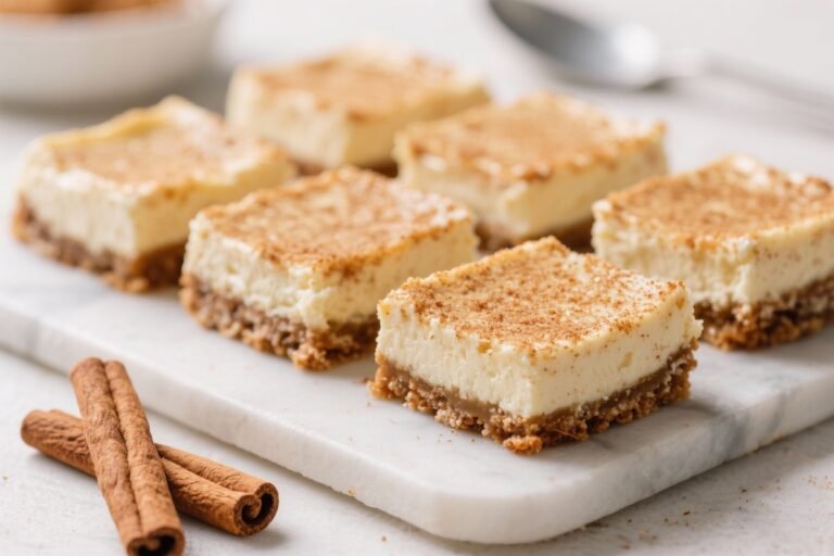 Snickerdoodle Cheesecake Bars (Easy Squares) – Cinnamon-Sugar Comfort Meets Creamy Cheesecake