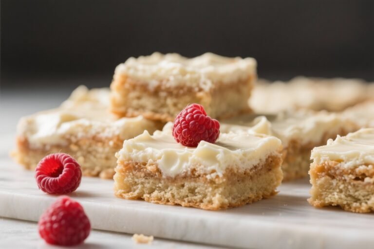 White Chocolate Raspberry Blondies (Soft & Chewy!) – A Bakery-Style Treat