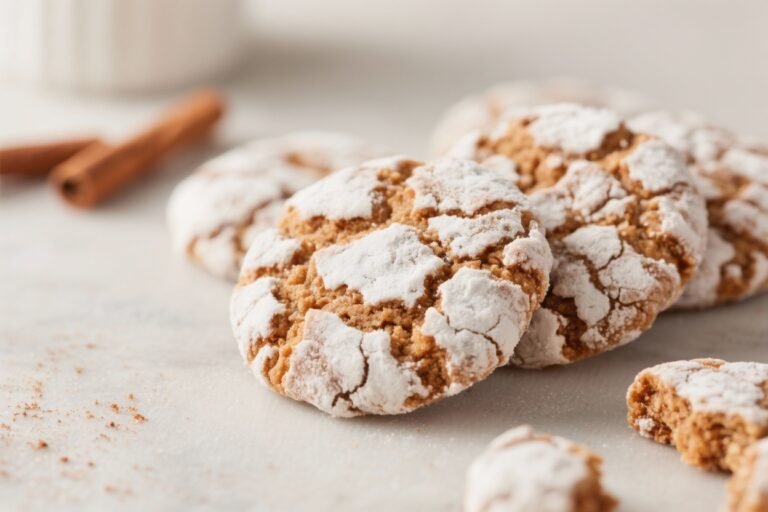 Maple Snickerdoodle Crinkle Cookies – Soft, Cozy, and Perfectly Spiced