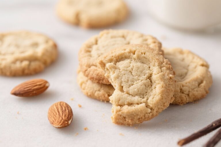 Keto Vanilla Almond Flour Cookies – Simple, Soft, and Satisfying