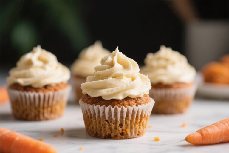 Carrot Cake Cupcakes With Brown Butter Cream Cheese Frosting – Moist, Spiced, and Perfectly Sweet