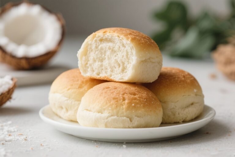 Coconut Flour Low-Carb Bread Rolls (Light & Soft) – Easy, Everyday Rolls