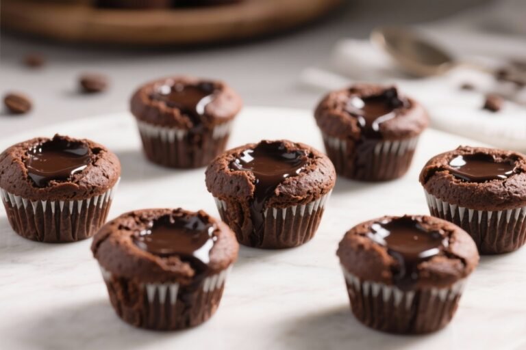 Chocolate Lava Muffins With Espresso-Infused Centers – Rich, Gooey, and Easy
