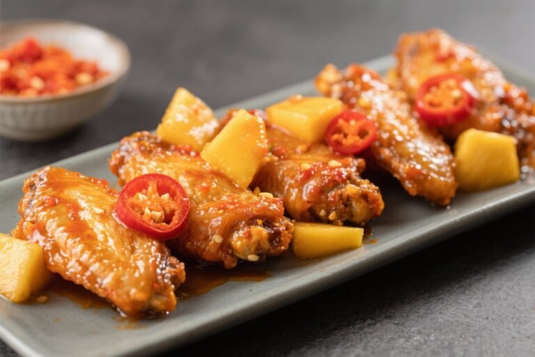 Spicy Mango Habanero Chicken Wings – Sweet Heat With a Kick