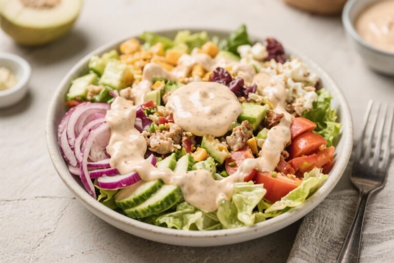 Keto Cobb Salad With Creamy Dressing – A Satisfying, Low-Carb Classic