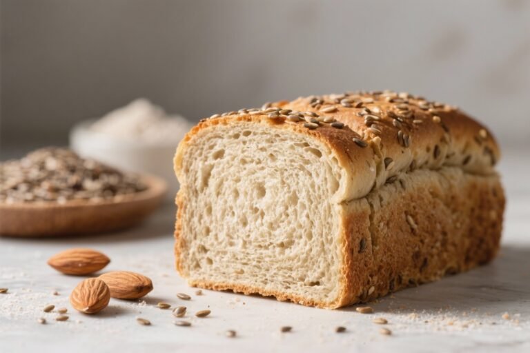 Almond Flour & Flaxseed Keto Sandwich Bread – Soft, Satisfying, and Low-Carb