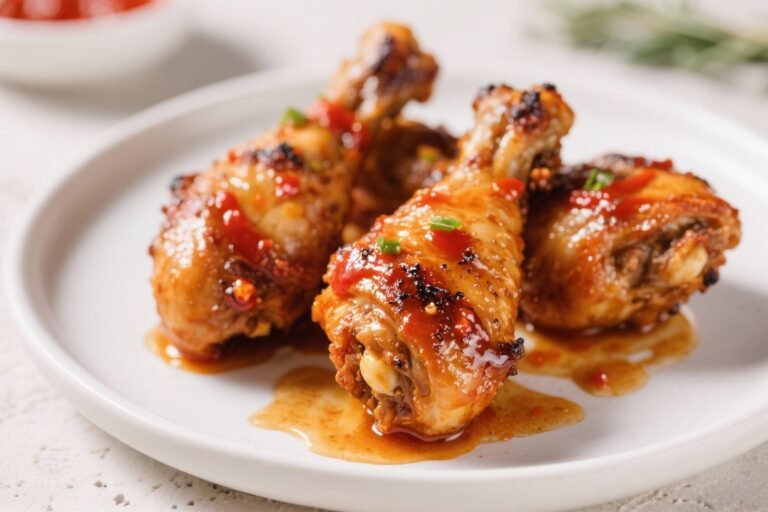 Honey Sriracha Grilled Chicken Legs – Sweet, Spicy, and Perfectly Charred