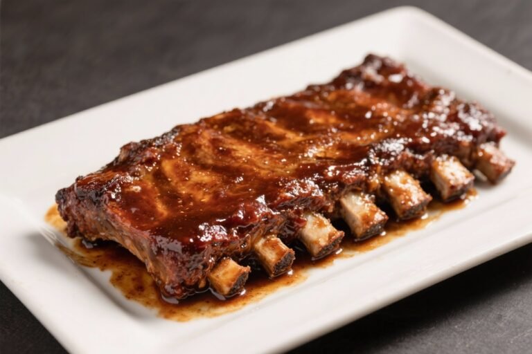 Brown Sugar BBQ Beef Ribs – Sweet, Sticky, and Tender