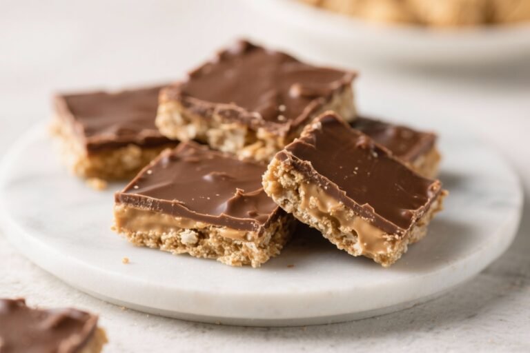 No-Bake Peanut Butter Chocolate Bars – Easy, Creamy, and Rich