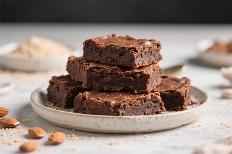 Keto Chocolate Almond Flour Brownies – Rich, Fudgy, and Low-Carb