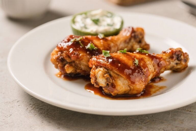 BBQ Ranch Chicken Drumsticks – Juicy, Tangy, and Crowd-Pleasing