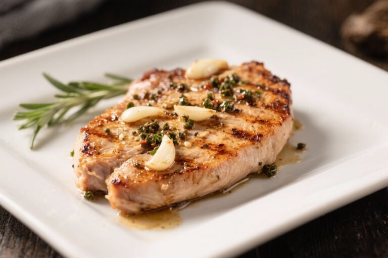 Garlic Pepper Grilled Turkey Cutlets – Simple, Juicy, and Fast