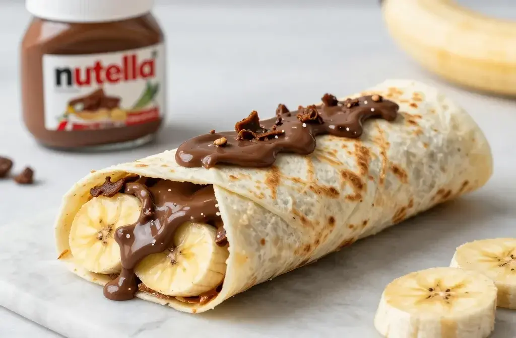 How to Make Nutella Banana Wraps for a Quick Dessert