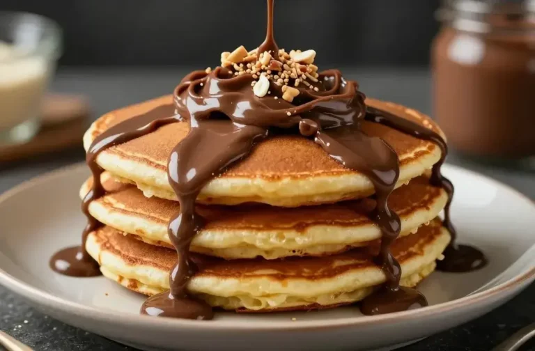 How to Make Easy Nutella Stuffed Pancakes