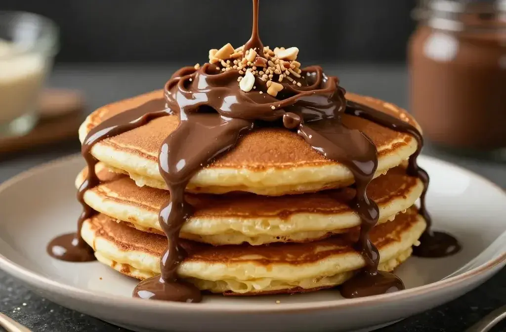 How to Make Easy Nutella Stuffed Pancakes