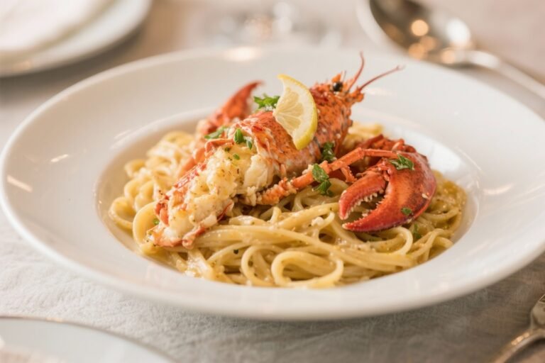 Butter Garlic Lobster Pasta for a Fancy Dinner at Home – Simple, Elegant, and Comforting