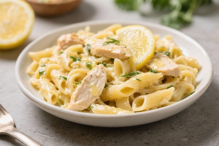 Lemon Butter Chicken Pasta That Tastes Like Summer – Bright, Comforting, and Ready Fast