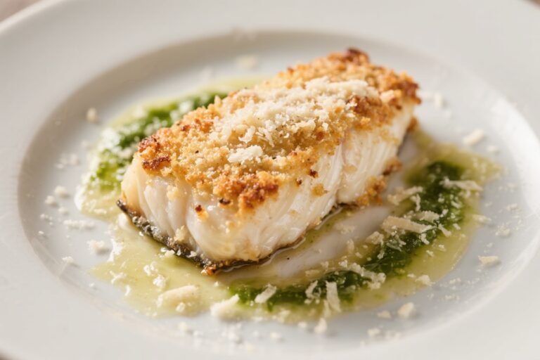 Keto Parmesan Crusted Cod – Crispy, Flavorful, and Low-Carb